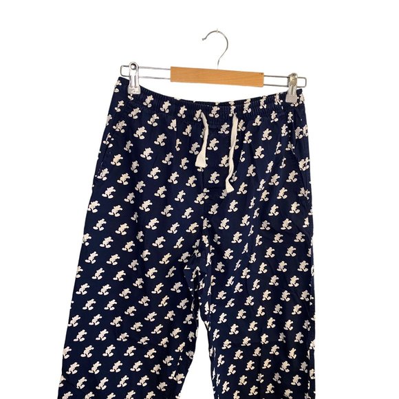 Disney Parks Navy Blue White Mickey Mouse Pajamas Small Men's - Picture 2 of 6